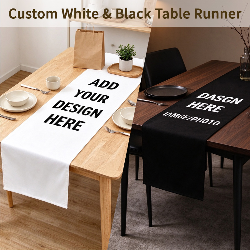 Custom 1pc Home Dining Black/  - Home Textiles Usa ulasan dan harga