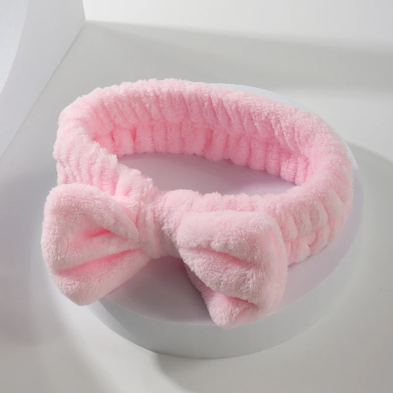 Bow Headband Wristband Set Tow - Home Textiles Face Towel ulasan dan harga