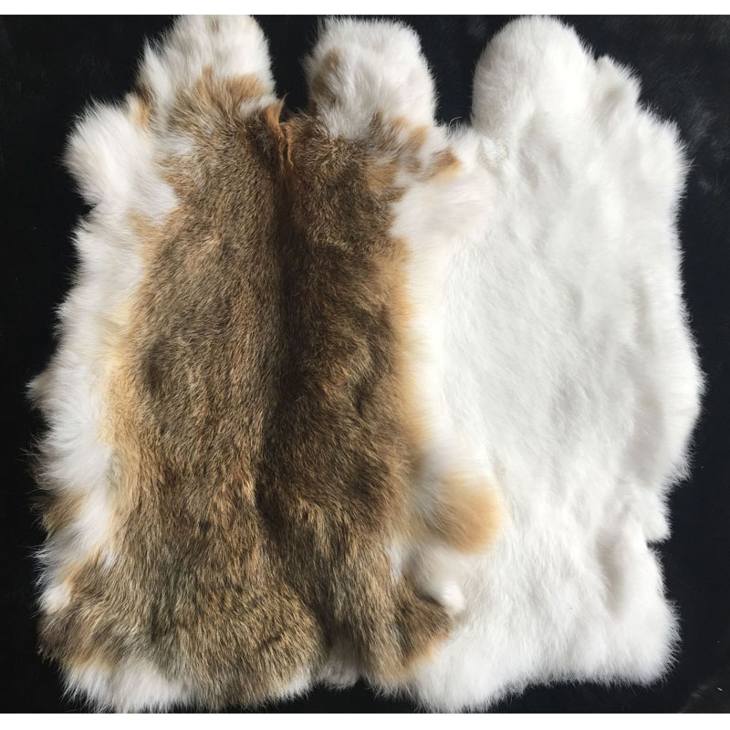 Nature Real Genuine Rabbit Fur - Home Textiles Sale ulasan dan harga