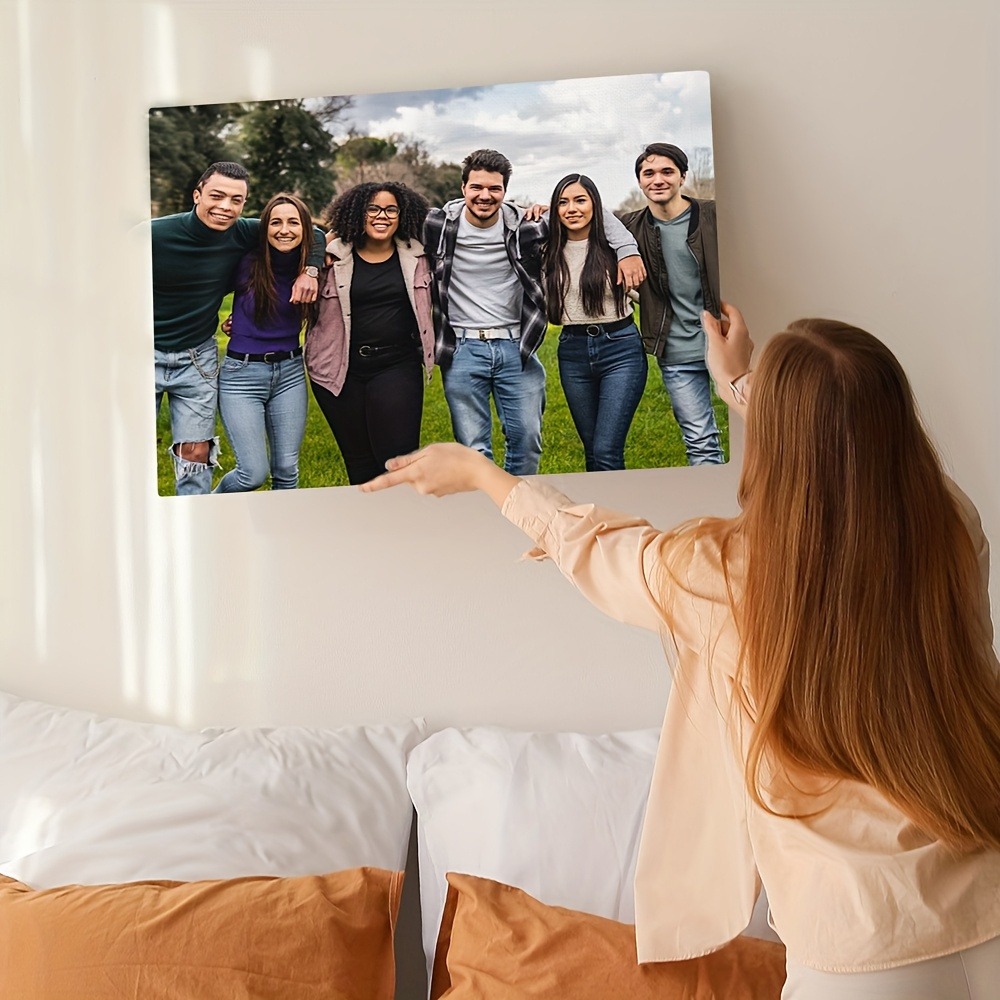 Custom 2D Photo Canvas Wall Ar - Home Textiles Usa ulasan dan harga