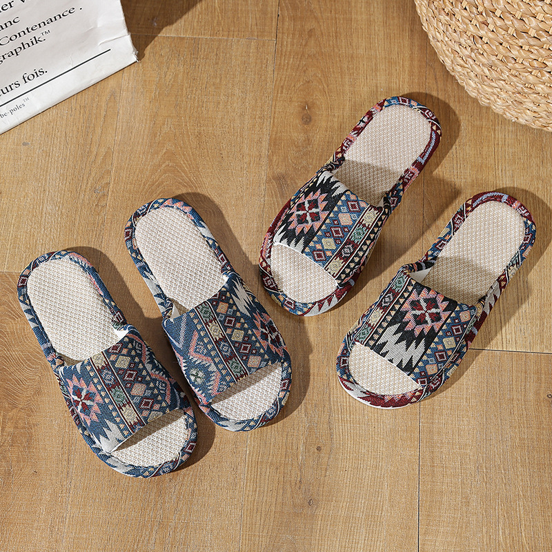 Natural Linen Sandals For Wome - Home Textile ulasan dan harga